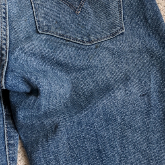 Levi's High Rise Skinny Blue Jeans - Picture 6 of 7